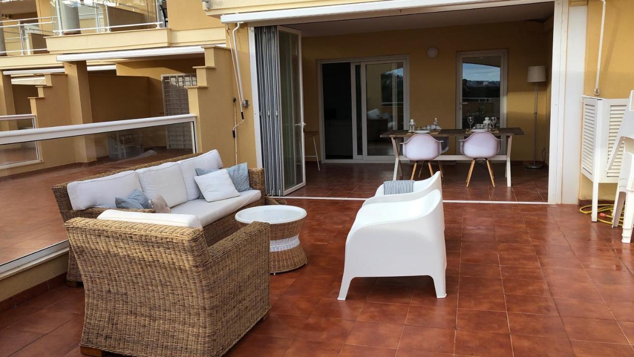 Apartamento Denia. Bajo En Primera Linea Exterior foto